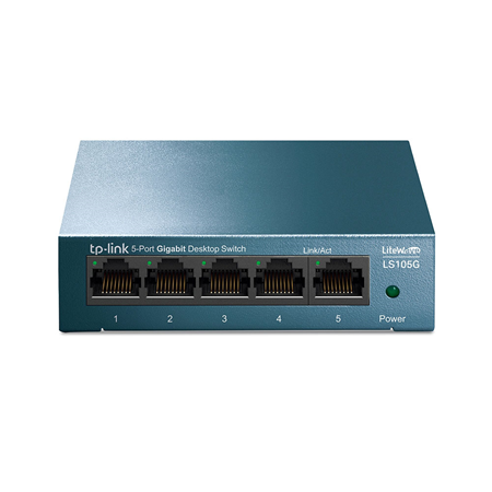 TPLINK-130|Switch de mesa Gigabit de 5 portas