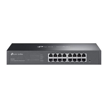 TPLINK-139|Switch Gigabit Easy Managed de 16 portas