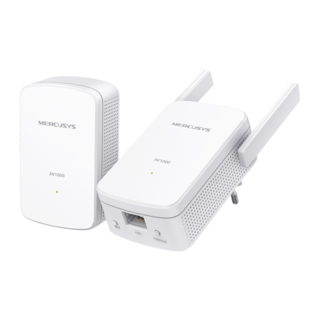 TPLINK-184|Mercusys AV1000 Powerline Kit with Wi-Fi N