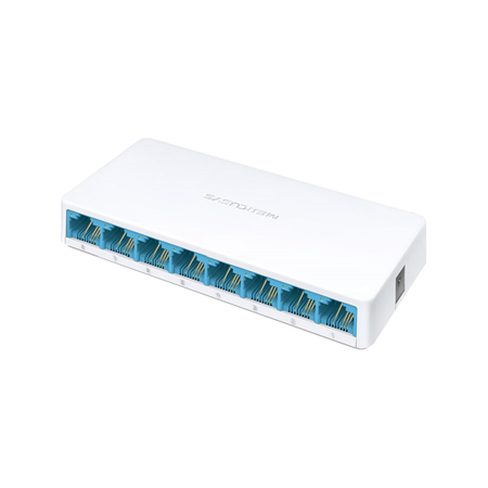 TPLINK-196|Switch Fast Ethernet de 8 portas Mercusys