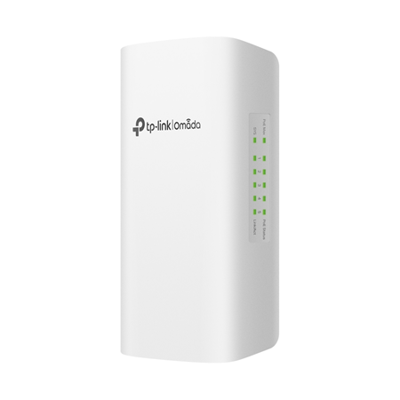 TPLINK-220|Switch da esterno Omada Smart a 5 porte Gigabit con 1 ingresso PoE++ e 4 uscite PoE+