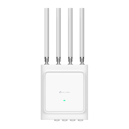 TPLINK-315|Point d'accès WiFi 6 Omada by TP-Link AX3600 bibande pour extérieur avec PoE, SFP+ 10G et protection IP68