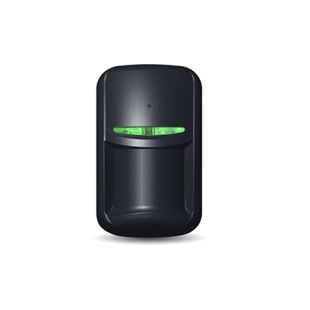 UPROX-020 | U-Prox PIR and glass break detector. 12 meter PIR detection range. 8 meter glass break detection range. Equipped with anti-pet lens. Adjustable sensitivity from the U-Prox installer app. Up to 5 years of operation with a CR123 battery. Easy to install. RF frequency 868 ~ 868.6MHz. Multiple channels for redundancy. Range up to 4800 meters. Compact size