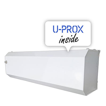 UPROX-EX-25 | Cannone antinebbia Defendertech. Include 2 relè di controllo UPROX-042 (RELÈ U-Prox 12V). Generazione di 200 m3 in 30 secondi. Tempo di innesco regolabile 1~30 secondi. Tempo totale di ripresa di 3,5 minuti. Volume totale di 1400 m3. Rilascio e pausa della nebbia istantanei. Attivazione allarme.