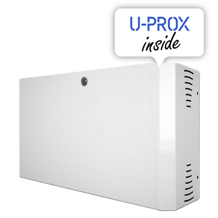 UPROX-MF-50 | Defendertech fog cannon for 50 m². Includes 2 control relays UPROX-042 (U-Prox 12V RELAY). Generation of 415 m3 in 60 seconds. Backup battery not included. Adjustable trigger time 1~60 seconds. Total shooting time of 5 minutes. Total shot volume of 2000 m3. EN 50131-8.