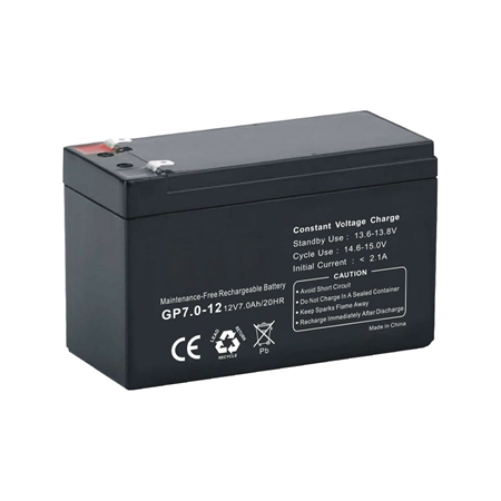 VBAT-3N|VESTA 12 V 7 Ah rechargeable AGM VRLA battery for alarm systems