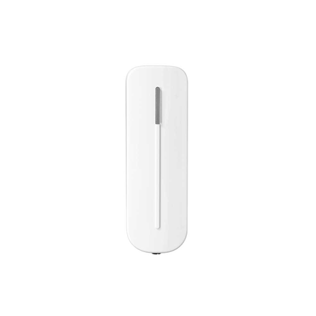 VESTA-019N | Contacto magnético vía radio. GAP de 28 mm. Funciona como transmisor universal. Entrada de zona NA/NC. Tamper antisabotaje. Funciona con 1 pila de litio CR123 de 3V. Vida útil de las pilas de 10 años. EN50131 Grado 2