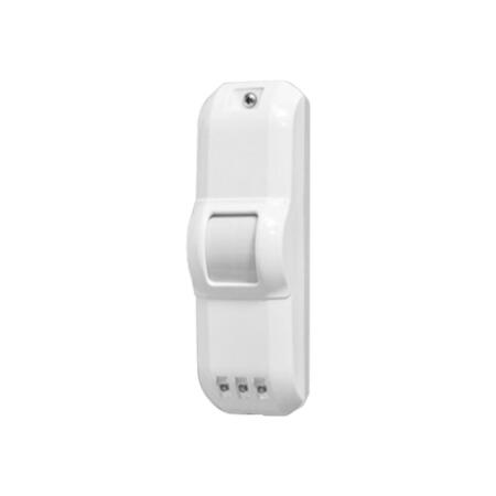 VESTA-062 | Dual technology curtain detector with F1 VESTA compatible wireless transceiver. 8 meter range, 30 °. 24 GHz microwave frequency. Relay output and tamper. Low consumption.
