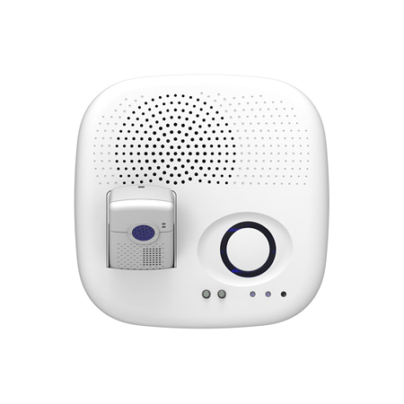 VESTA-074 | VESTA Mobile Mates R15 Base 8 Smart Care System. Emergency reports through LTE. Communication: IP (Ethernet), PSTN. Built-in module: RF, Bluetooth. Built-in high sensitivity microphone and powerful 3W speaker. User-friendly cover for the GPS tracker slot. RF device integration. Voicemail. Home automation capacity. Remote firmware update. GPS and WiFi location technologies. Fall detection