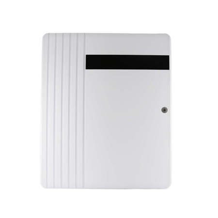 VESTA-113N | Central híbrida VESTA de hasta 320 zonas. Compatible con todos los dispositivos RF 868-F1 (2 km en campo abierto). Conectividad 4G (LTE). Comunicaciones IP (Ethernet) y WiFi. Compatible Z-Wave y ZigBee. 16 zonas cableadas ampliables. Hasta 320 zonas (cableadas+vía radio). Hasta 8 áreas y 320 usuarios. 1 salida PGM. Hasta 4 teclados VESTA-114. Configuración por APP smarthomesec o mediante el teclado VESTA-114. EN50131 de Grado 3