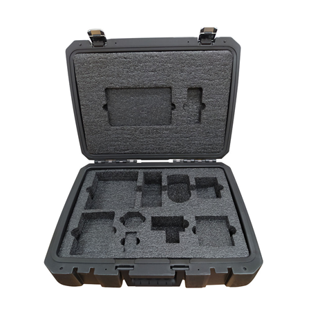 VESTA-161 | VESTA demo kit briefcase <b> empty </b>. Empty case corresponding to the VESTA-215 kit. It has space to locate :. 1x HSGW-G4: Central IP Ethernet + 4G security for the home of 160 zones via radio. 1x VESTA-012 (KPT-39N-F1): Keypad with proximity reader. 1x VESTA-025 (TSP-3): 7 "touch radio keypad. 1x VESTA-109 (VDP-3): Video intercom with 2MP camera and bidirectional audio. 1x VESTA-024 (VST-862EX-F1): Detector PIR cam via radio outside. 1x VESTA-008 (VST-862-F1): PIRCAM detector via radio. 1x VESTA-009 (IR-29SL-F1): PIR detector via radio. 1x VESTA-013 (MDC-3- F1): Magnetic contact via radio. 1x VESTA-106 (PRM2-ZW): Relay switch for power meter. 1x VESTA-042 (PSM-29-ZW): Switch for remote activation / deactivation of devices with power meter . 1x VESTA-043 (WSS-4E-ZW): Programmable stage switch