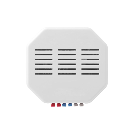 VESTA-190 | Power Relay Controller / Power Meter Switch. Built-in power meter to measure and report energy consumption. Allows devices to be turned on / off remotely. Easy installation. Compact design Slim in size. Controlled by ZigBee for home automation systems. It can be controlled remotely or manually. Wide range of communications. Status indicator LEDs. Compatible with ZigBee products from other manufacturers. Extension terminals for connection to external switches