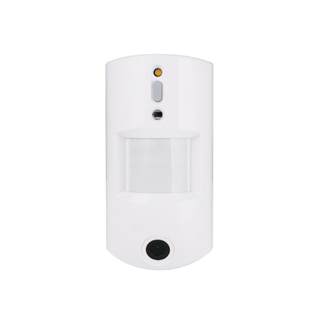 VESTA-211N | Detector PIRCAM Vesta para interior. Cobertura PIR de 10 metros, 90°. Sensibilidad configurable desde APP. Óptica 102°, iluminación IR de 7 metros. Función antimasking. Antimascotas de 20 kg / 50 cm. Compatibles con centrales BOGP. Certificado EN50131 Grado 2