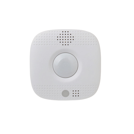 VESTA-221 | Rivelatore multifunzionale di fumo e calore VESTA. Incorpora un sensore PIR, un sensore di temperatura e una luce di emergenza. Sensore fotoelettrico riflettente per rilevare il fumo da qualsiasi fonte, in particolare gli incendi fumanti. Rilevamento dell'aumento di calore quando la temperatura supera 57,25 ° C o aumenta 8,25 ° C al minuto. Autotaratura ogni mese per riadattare il valore della soglia di rilevamento. Funzione di autodiagnosi per garantire prestazioni ottimali. Sirena da 85dB per allarme acustico. Via radio per un'installazione facile e flessibile. Segnali di supervisione casuali per verificare l'integrità del sistema. Il sensore PIR integrato rileva il movimento e supporta la creazione di scene. Il sensore di temperatura integrato misura la temperatura ambiente. Luce di emergenza incorporata per fornire avvisi visivi. Pulsante di tacitazione allarme. Eccellente stabilità con alta sensibilità. Ampia gamma RF e trasmissione dati ad alta velocità. Indicatori di stato a LED per notifica visiva. Rilevamento di batteria scarica. Adatto per locali residenziali e commerciali
