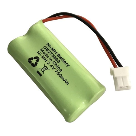 VESTA-250 | Backup battery for VESTA-027 (HWC-1B-F1) and VESTA-224 (WEZC-8). Rechargeable AAA Ni-Mh battery pack. 750 mAh