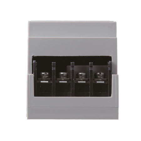 VESTA-260 | VESTA DIN rail power meter switch. Maximum load: 3300W, 30A, 110V / 6900W, 30A, 230V. Can be installed in a power distribution cabinet (DIN rail mountable). Automatically turns power circuit breakers on/off. Measures, monitors and reports electricity consumption. One input connector and one output connector. Overheating protection. Reliable, powerful and accurate. LED indicator functions as an on/off button for local use. Firmware update over the air (OTA). Compatible with third-party Z-Wave products