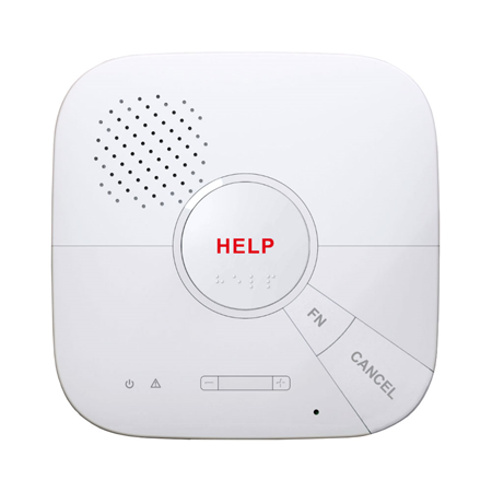 VESTA-320 | VESTA Smart Care Medical Alarm Gateway. IP communication, 4G LTE, RF (868 MHz) and Z-Wave. Smart home automation. Speech recognition. Location tracking. Compatible with Pivotell® Advance dispenser. Voice over Internet Protocol (VoIP). Security monitoring for inactivity. Voice control
