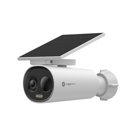 VESTA-462|WiFi IP 3MP camera with solar panel and rechargeable battery