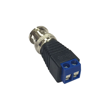 VESTA-493|Connettore BNC maschio VESTA con terminale a vite per impianti CCTV