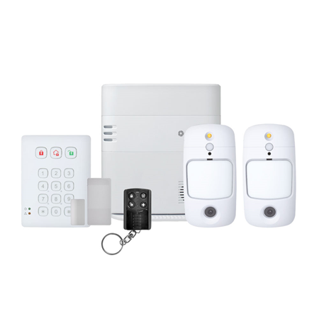 VESTA-509|Kit d'intrusion IP+4G sans Z-Wave VESTA SmartSeries avec clavier Bluetooth et PIRCAM Full Color
