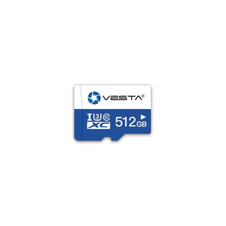 VSD-512|VESTA High-Endurance 512GB UHS-I microSDXC card for video surveillance