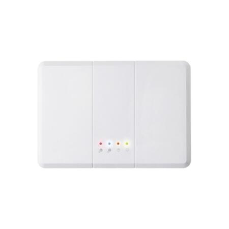 VESTA-030 | VESTA radio extender / repeater. Extends the communication range between the sensors and the Control panel. Rechargeable backup battery. Tamper proof. Includes 220V power supply. Grade 2