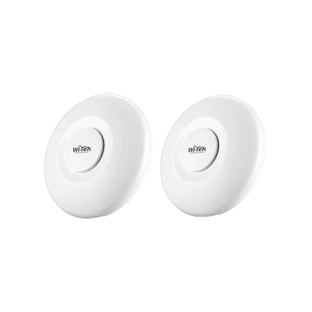 WITEK-0039 | Trasmissione wireless a lungo raggio per telecamera CCTV IP. Utilizza la tecnologia di comunicazione wireless per trasmettere dati di rete utilizzando l'aria come mezzo di comunicazione per interconnessioni punto-punto o punto-multipunto a lunga distanza. Specializzata nell'accesso a Internet nelle zone rurali, nella trasmissione dati wireless a lunga distanza, nell'estensione della copertura wireless e in altre soluzioni wireless industriali. Venduto in coppie PtP, alimentatore incluso.