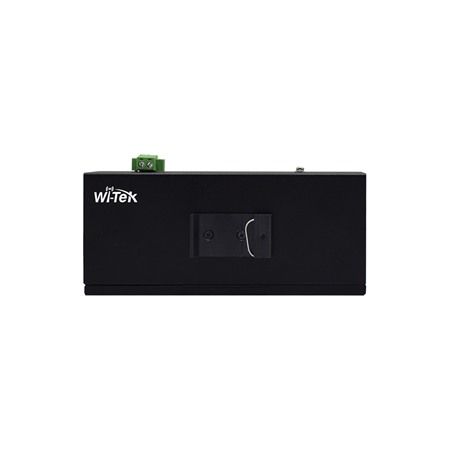 WITEK-0048 | Iniettore PoE solare di continuità. Versatile switch PoE a 2 porte con funzioni di switch PoE a 12 V CC e switch PoE UPS, con boost di tensione interno, controllo della batteria UPS, commutazione 24 V CC/48 V e commutazione 48 V e 24 V PoE.