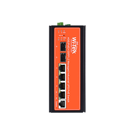 WITEK-0076|L2 Manageable PoE Switch for Solar Power