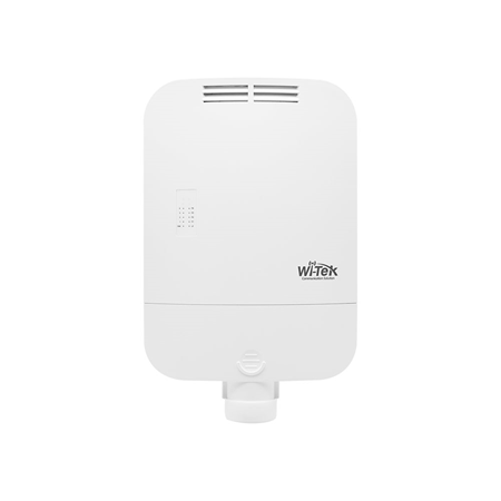 WITEK-0097|Switch Gigabit PoE+ L2 de 8 portas para utilização no exterior 