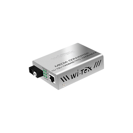WITEK-0110|Convertitore da Ethernet a fibra ottica