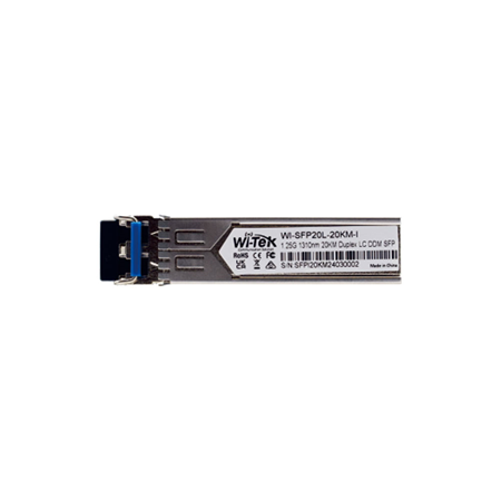 WITEK-0135|Modulo SFP monomodale da 1,25 Gbps di livello industriale