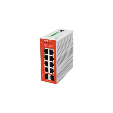 WITEK-0150|Cloud L2+ managed switch with 8-port Gigabit PoE and 2 Gigabit SFP ports