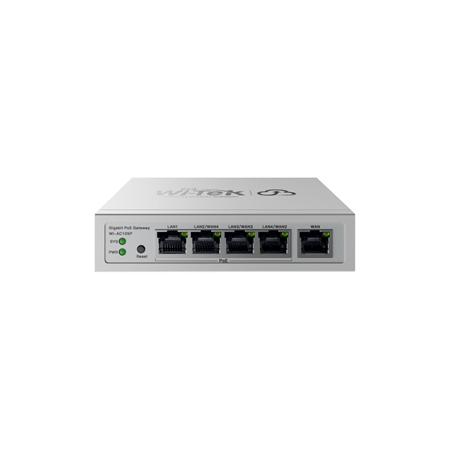 WITEK-0165|Gateway PoE de 4 portas na nuvem