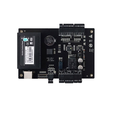 ZK-109 | ZKTeco Access Control IP Panel. 1 door, 2 readers. Advanced access control functions. Anti-passback. Opening of the first card. Multiple card opening. Duress password entry. Integrated card verification. Supports Push protocol in real time.