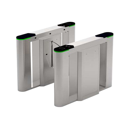ZK-140 | ZKTeco barriera pieghevole con design modulare. Riconoscimento facciale a luce visibile. Verifica palmare, impronta digitale e carta RFID. Controllo degli accessi senza contatto. QR Code.