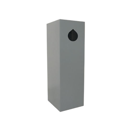 ZK-191 | Totem de reconnaissance de plaque d'immatriculation ZKTeco. Compatible avec la caméra ZK-190 (BL-852Q38A-LP) non incluse. Acier inoxydable étanche pour une installation en extérieur. Degré de protection IP65. Dimensions : 265 x 225 x 700 mm