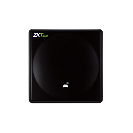 ZK-208 | Lector RFID ZKTeco de largo alcance. Chip de alto rendimiento. Dos modos de trabajo: lectura siempre (predeterminado) y lectura por disparador. Distancia de lectura ajustable de hasta 18 metros. Wiegand de 26 bits (puede cambiar a 34 bits mediante software). Gestión de acceso de vehículos de larga distancia. Gestión de control de acceso sin contacto. Gestión de accesos peatonales de larga distancia