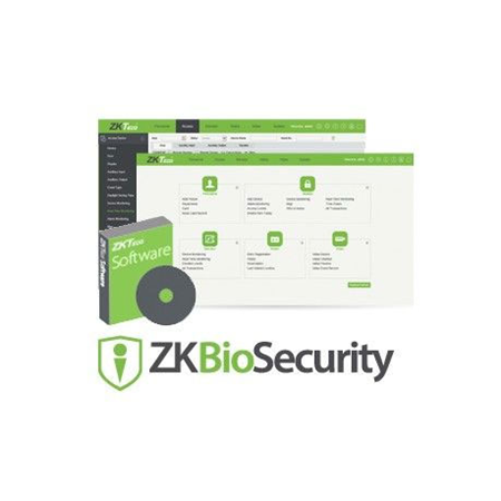 ZK-210|Licencia ZKBioSecurity de ZKTeco para 5 puertas sin límite de usuarios
