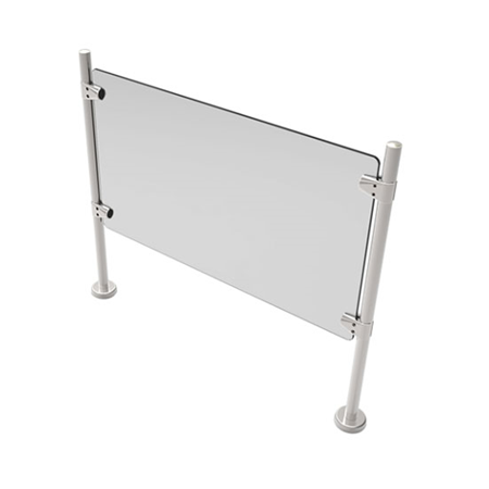 ZK-227 | Pasamanos de acero inoxidable para limitar acceso en entradas con mobiliario de acceso. El pasamanos es asequible, de bajo mantenimiento y fácil de instalar. Se pueden utilizar en todo tipo de aplicaciones. El producto se utiliza a menudo en las entradas de las tiendas junto con los torniquetes. Otros usos típicos incluyen la creación de líneas de cola permanentes y la división o el control del acceso a áreas "prohibidas".