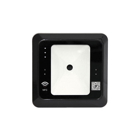ZK-235 | Lettore QR serie ZKTeco QR500. Interfaccia Wiegand compatibile con modulo scheda RFID. Scanner di codici QR. Comunicazione Wiegand (26/34/66), RS485, USB. IC Ultraleggero / S50 / S70 / DESFire / EV1 / NTag. Codice QR distanza 5cm, scheda RFID ≤4cm
