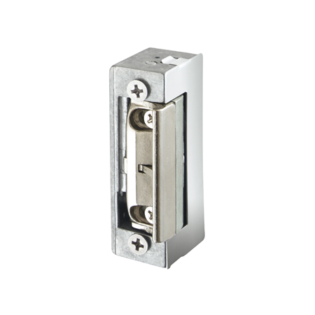 ZK-237 | ZKTeco Series 54 symmetrical electric lock. Holding force 330 Kg. Normal lock with release. Adjustable by screws. Small dimensions: 67 mm high. Symmetrical and reversible.