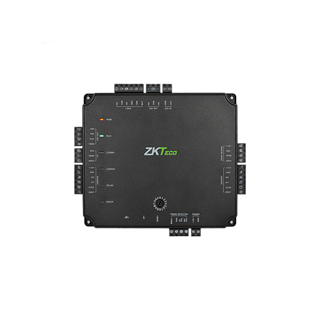 ZK-242 | Atlas ZKteco Series access control panel for 1 door. Advanced access control functions. Access control and security linkages. Capacity up to 5,000 users and 10,000 event logging. Supports third-party Wiegand or OSDP based readers. TCP/IP, Wiegand, and OSDP communication. Remote locking and unlocking. PoE power supply