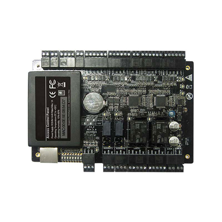 ZK-272 | Pannello IP di controllo accessi ZKTeco. 2 porte, 4 lettori. Funzioni avanzate di controllo degli accessi. Anti-passback. Apertura della prima carta. Apertura multipla di carte. Inserimento password coercizione. Verifica della carta integrata. Supporta il protocollo Push in tempo reale.