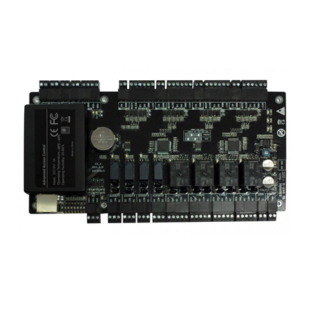 ZK-275 | Pannello IP di controllo accessi ZKTeco. 4 porte, 4 lettori. Funzioni avanzate di controllo degli accessi. Anti-passback. Apertura della prima carta. Apertura multipla di carte. Inserimento password coercizione. Verifica della carta integrata. Supporta il protocollo Push in tempo reale.