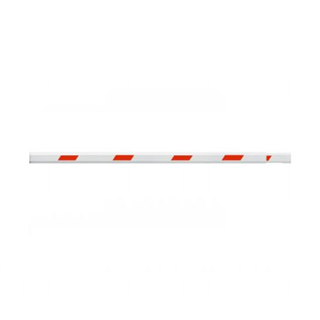 ZK-313 | Barrière de bôme ZKTeco de 4,5 mètres. Pour les totems ZK-310 (PB-BG1000L) et ZK-311 (PB-PG1000R). Bras télescopique. Bande en caoutchouc anti-collision standard. Sans LED.
