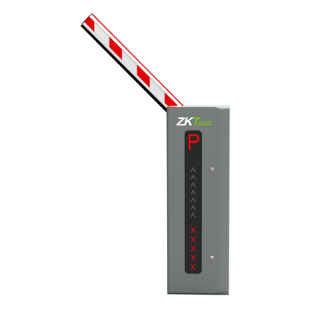 ZK-40 | Barrera con chasis con LED y pluma con LED de 4,5 m (carcasa a la derecha de la pluma)
