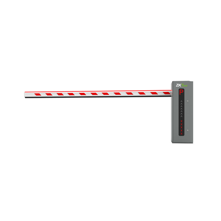 ZK-41 | Barriera con telaio con LED e barra con LED di 6 m (carcassa alla destra della barra)