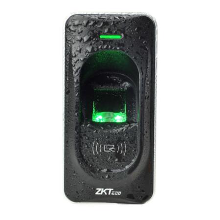 ZK-82 | Lector biométrico con lector de tarjetas EM para Control de Accesos. RS485. IP65.