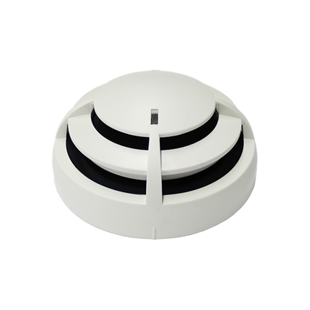COFEM-76 | Addressable algorithmic optical-thermal sensor with isolator. Built-in short circuit isolator. Low profile, total height less than 55 mm (including the plinth). easy connection